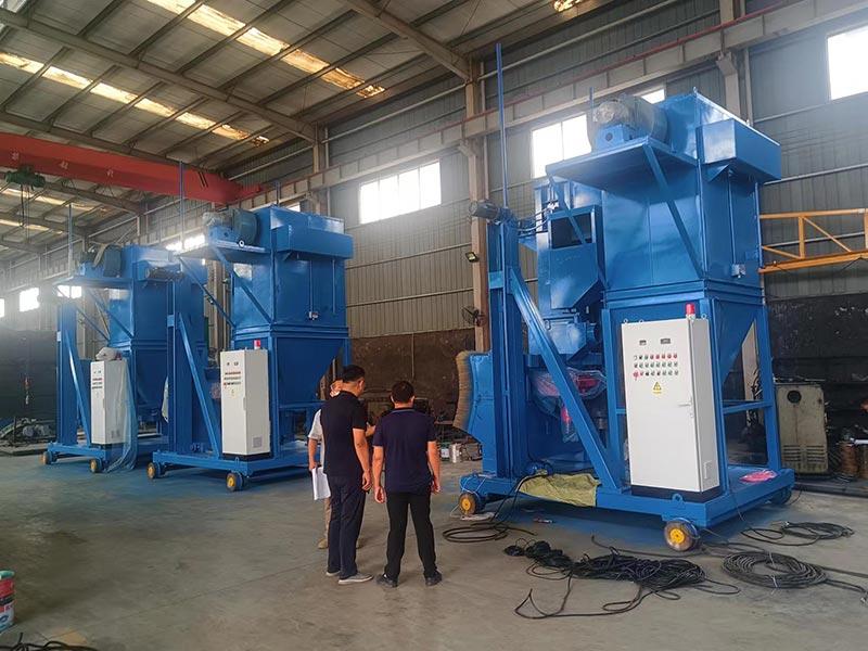 钢管外抛清理小车特点