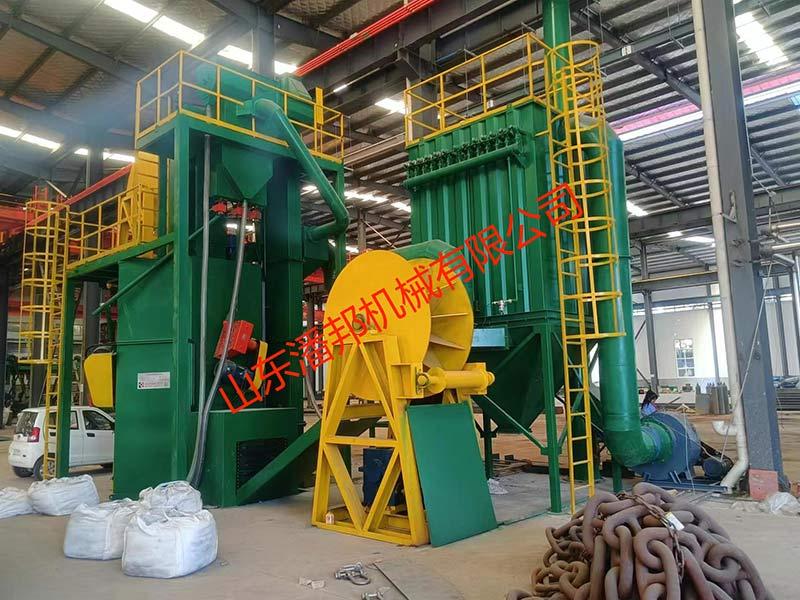 锚链抛丸清理机